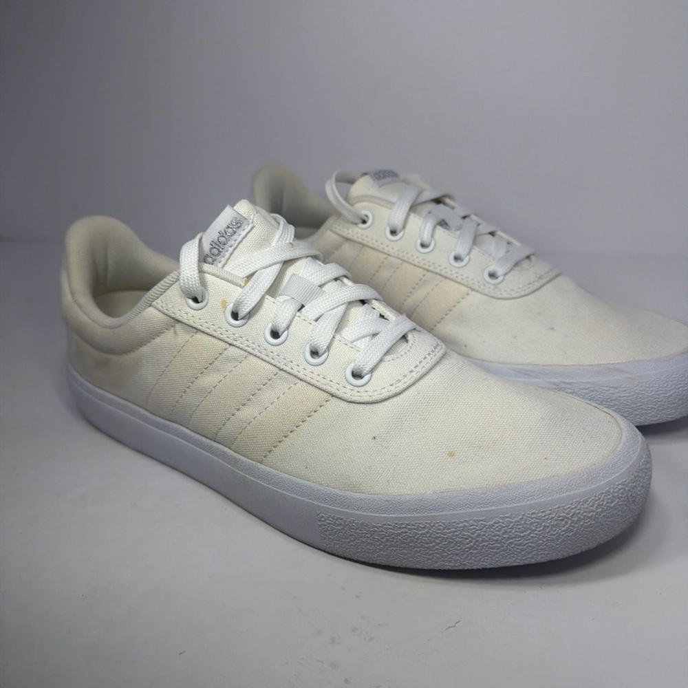 Adidas Women's Vulcraid3r  White / White Skateboard Shoe GX0872
